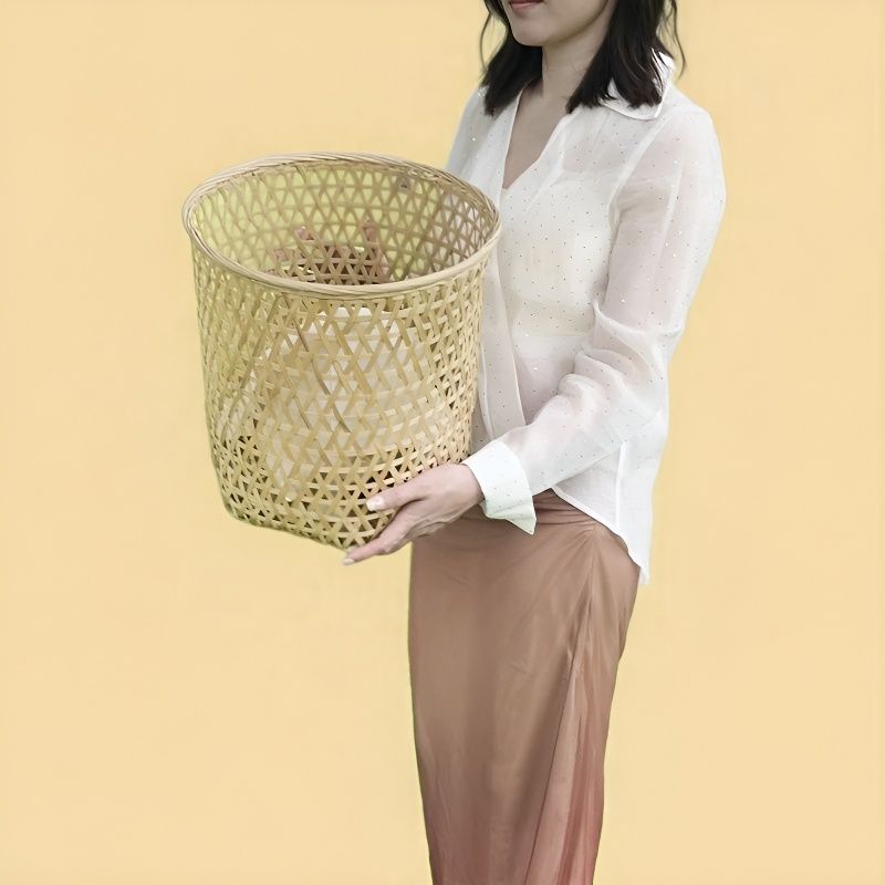 Hand-woven Storage Basket & Laundry Basket